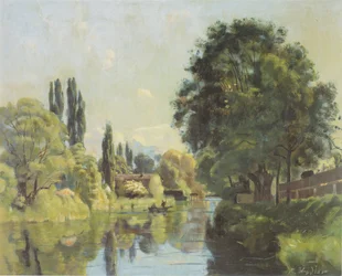 Der Aarekanal bei Thun